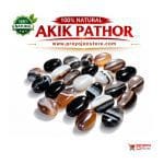 Buy 100 percent natural Solemani Akik stone in Bangladesh black and white banded Aqeeq gemstone from Proyojon Store