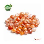 Buy original Yemeni Akik stone in Bangladesh natural orange Aqeeq gemstone from Proyojon Store