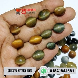 Indian Cat's Eye Stone (ইন্ডিয়ান ক্যাটস আই পাথর)